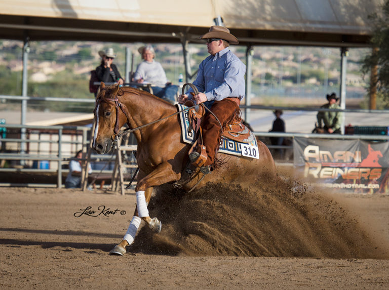 2016 Scottsdale Arabian Horse Show Preston Kent Reining