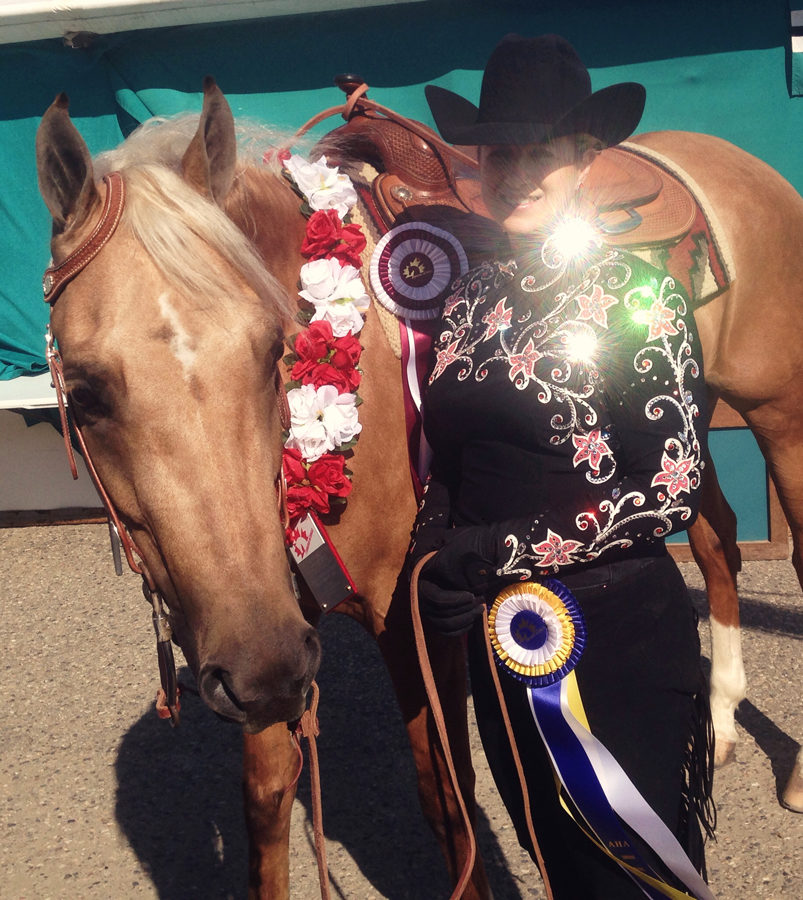 Diane and SH Cool Dude Horsemanship Reserve Champs